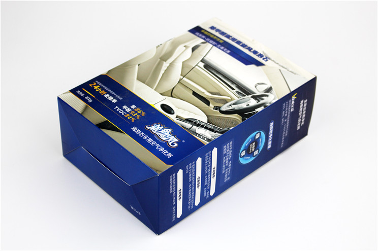 藍旋風空氣凈化劑包裝盒